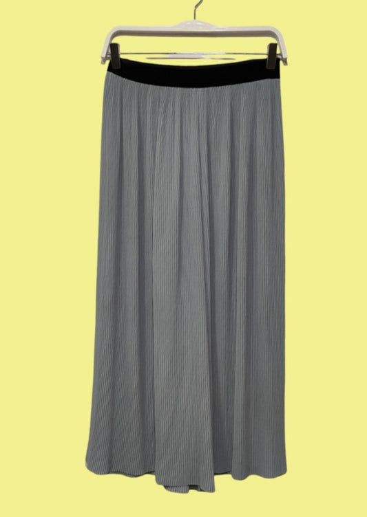 Branded, Πλισέ Γυναικεία Παντελόνα σε Πετρόλ Χρώμα (S/M)