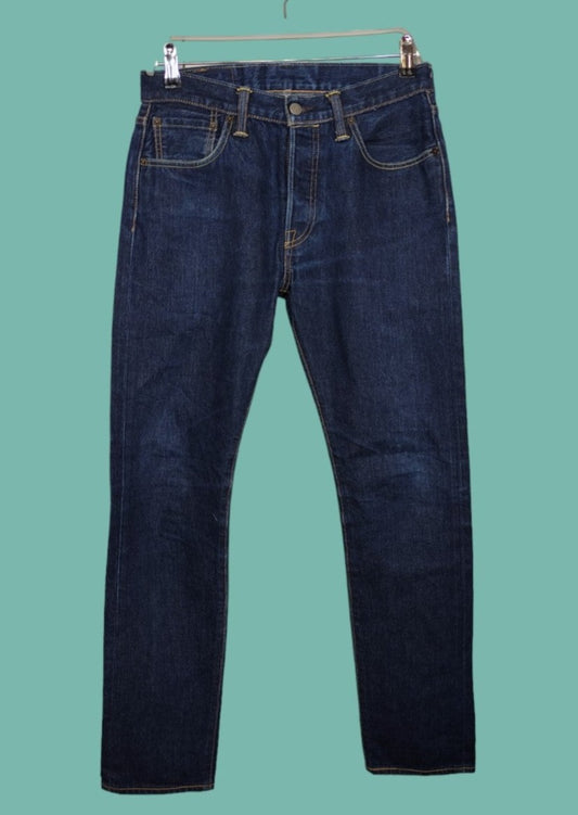 Aνδρικό Τζιν Παντελόνι LEVI'S 501 σε Μπλε Denim (No 30)