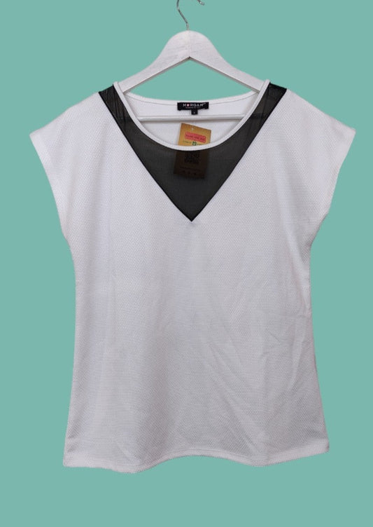 Γυναικεία Μπλούζα MORGAN σε Λευκό χρώμα (Medium)