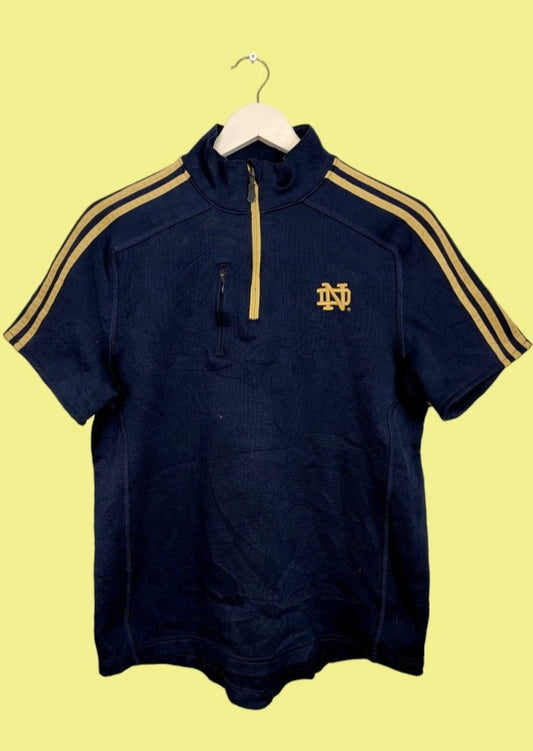 Αθλητική Ανδρική Μπλούζα ADIDAS σε Σκούρο Μπλε χρώμα (Small)