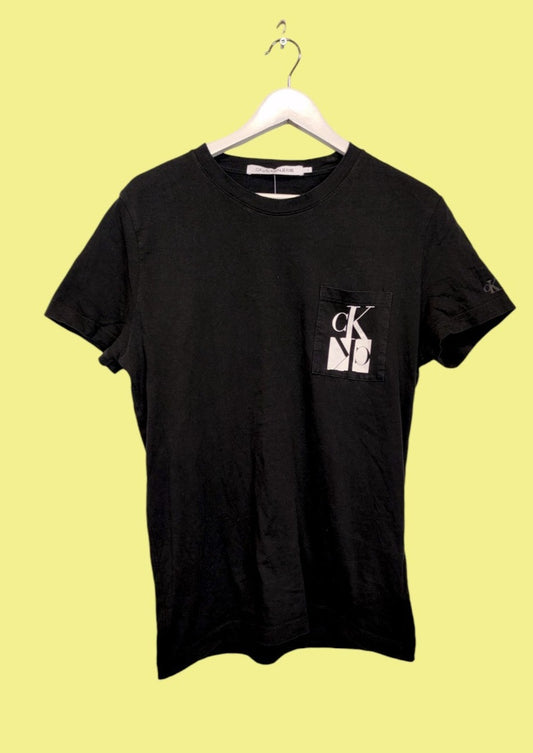 Γυναικεία, Κοντομάνικη Μπλούζα - T-Shirt CALVIN KLEIN σε Μαύρο χρώμα (Large)