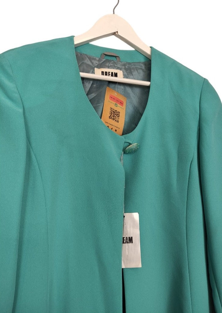 Vintage, Stock, Γυναικείο Σακάκι, DREAM σε Βεραμάν χρώμα (Medium)