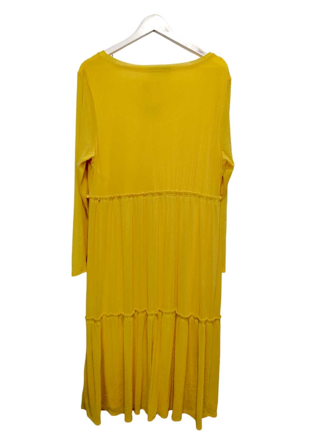 Oversised, Maxi, Φλοράλ Φόρεμα ZOEY σε Κίτρινο Χρώμα (L/XL)