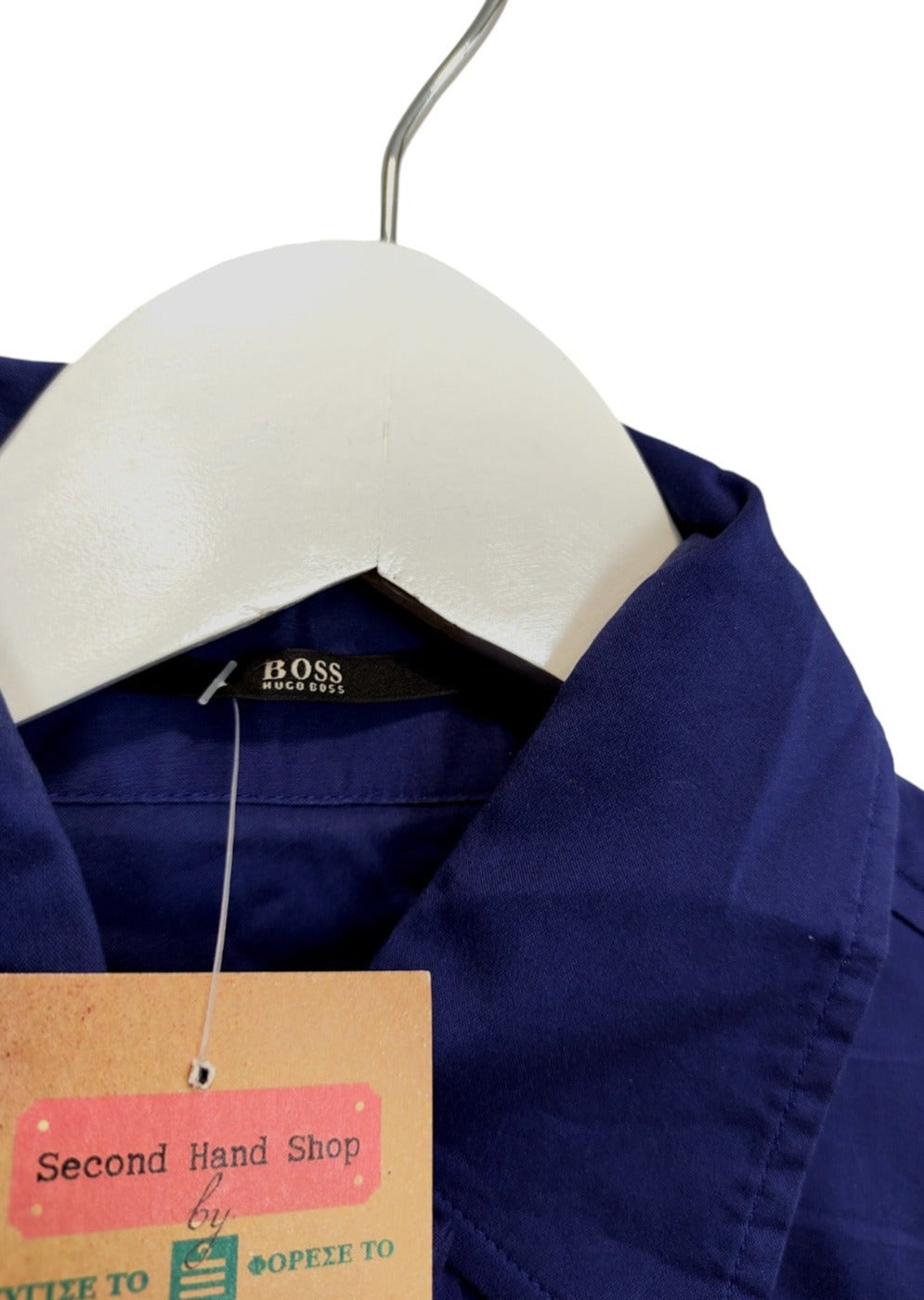 Premium Branded Γυναικείο Μπλουζο-Πουκάμισο σε Σκούρο Μπλε χρώμα (XS)