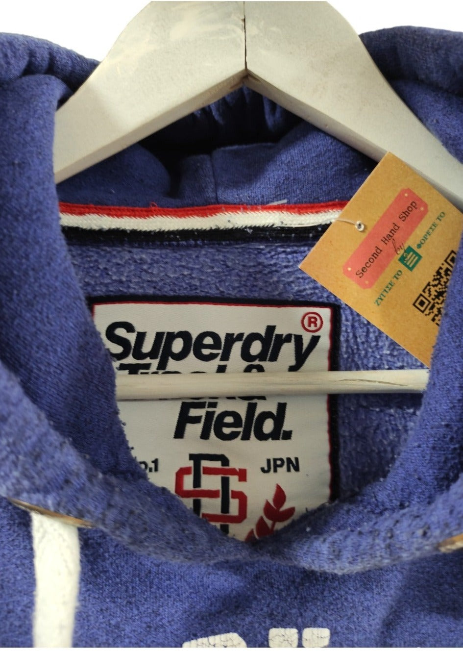 Ανδρική Φούτερ Μπλούζα SUPERDRY σε Μπλε Χρώμα (XL)