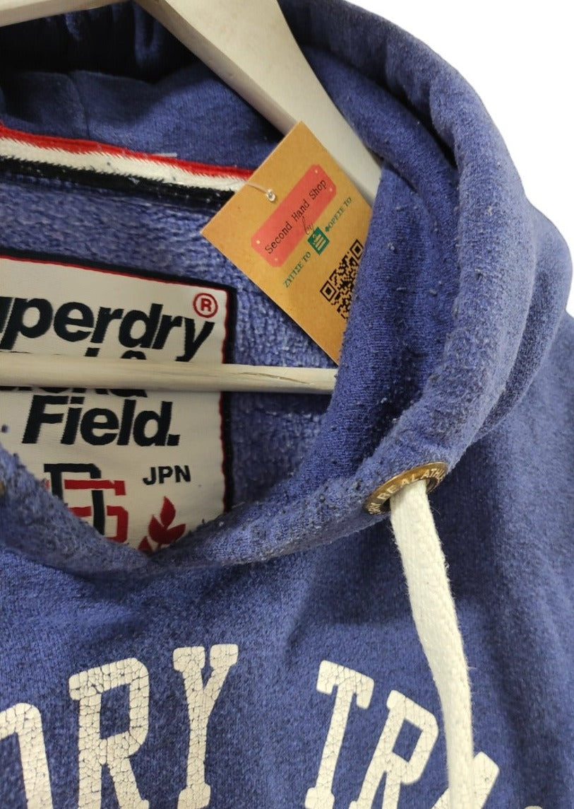 Ανδρική Φούτερ Μπλούζα SUPERDRY σε Μπλε Χρώμα (XL)