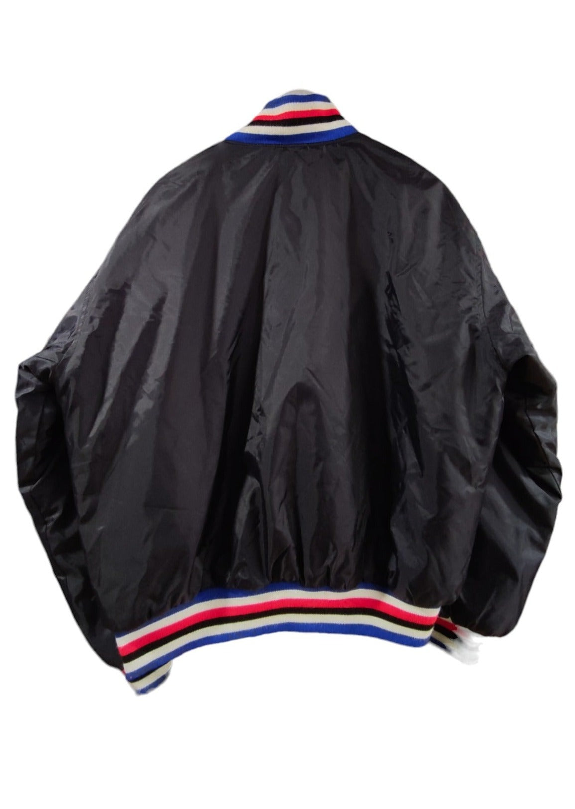 Ιταλικό, Ανδρικό, Shiny Baseball Jacket σε Σκούρο Μπλε χρώμα (Medium)