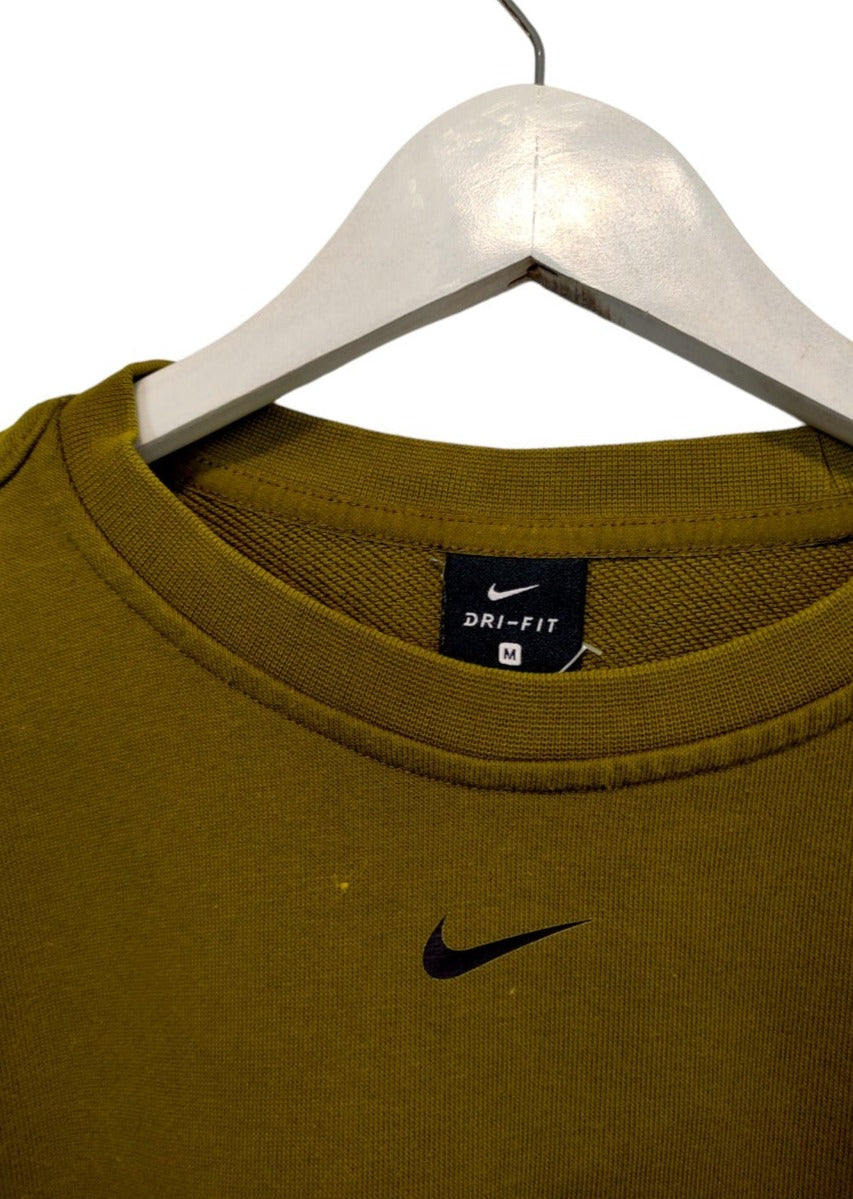 Top Branded, Γυναικεία Αθλητική Μπλούζα σε Λαδί χρώμα (Large)