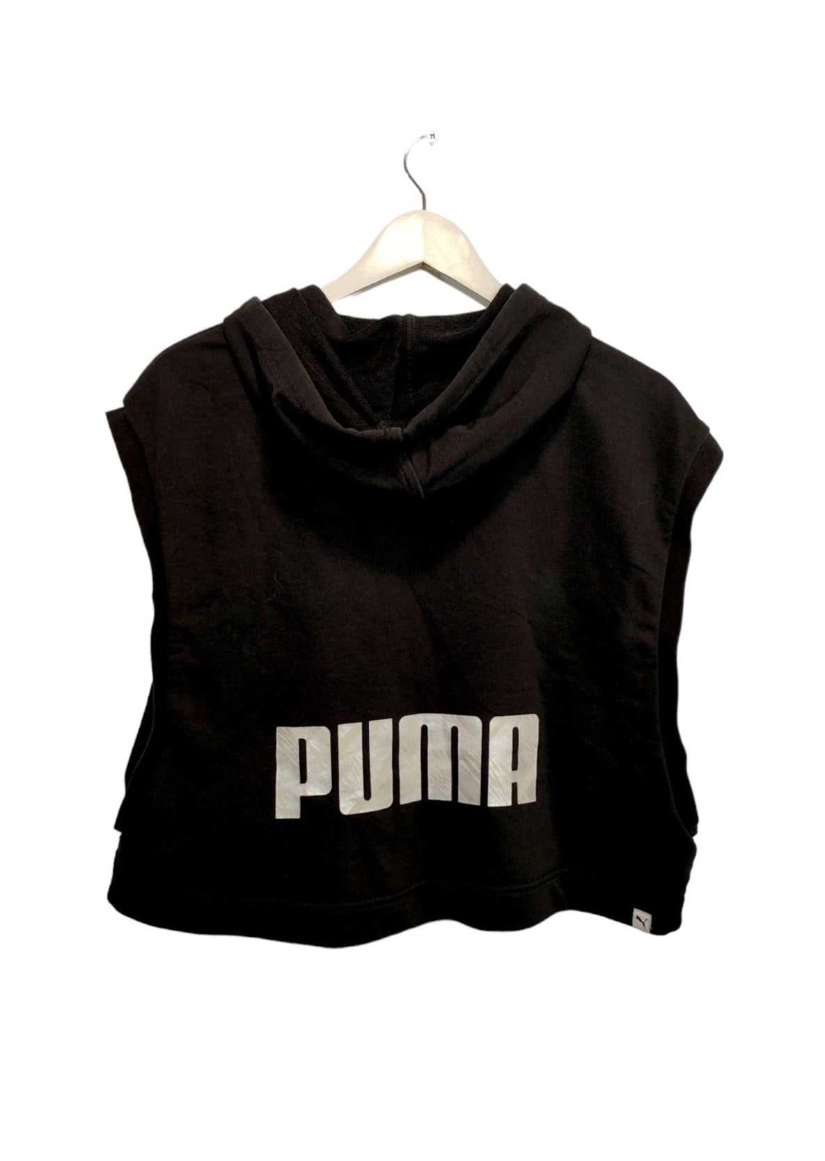Αμάνικη, Γυναικεία Φούτερ Μπλούζα PUMA σε Μαύρο χρώμα (Medium)