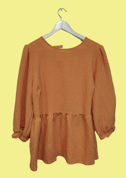 Stock Γυναικεία Μπλούζα NEW LOOK σε Ροδακινί χρώμα (Large)