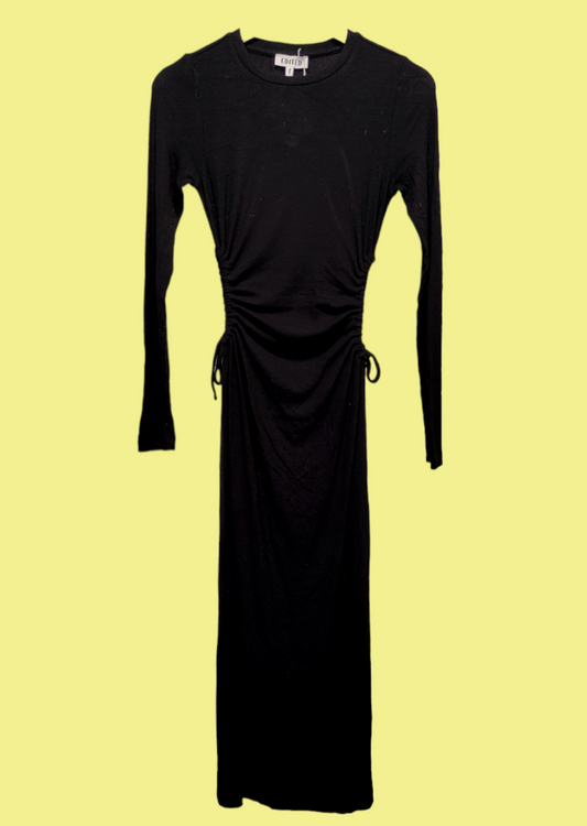 Maxi, Stock Stretch Φόρεμα EDITED σε Μαύρο Χρώμα (XS)