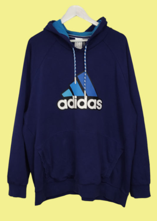 Ανδρική Φούτερ Μπλούζα ADIDAS σε Μπλε Χρώμα (XL/2XL)