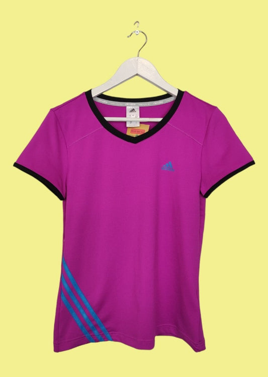 Γυναικεία Αθλητική Μπλούζα ADIDAS σε Φουξ Χρώμα (Small)