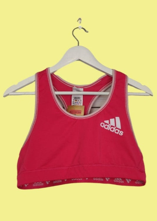 Γυναικείο Αθλητικό Μπουστάκι ADIDAS Climalite σε Φούξια/Κοραλί Χρώμα (XL)