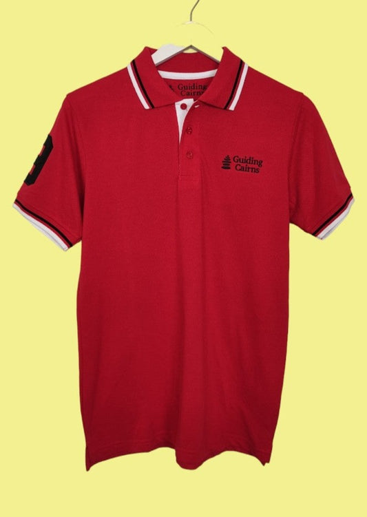 Ανδρική Μπλούζα - T-Shirt GUIDING CAIRNS POLO σε Κόκκινο Χρώμα (Medium)