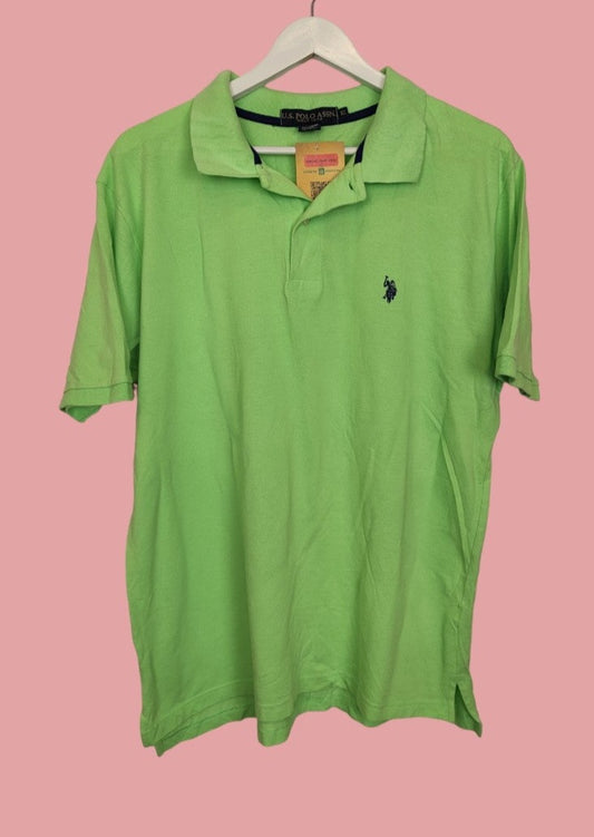 Ανδρική Μπλούζα - T-Shirt Polo RALPH LAUREN σε Λαχανί Χρώμα (XL)