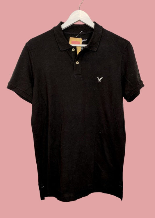 Ανδρική Μπλούζα - T-Shirt τύπου Polo NAUTICA σε Σκούρο Μπλε Χρώμα (Large)