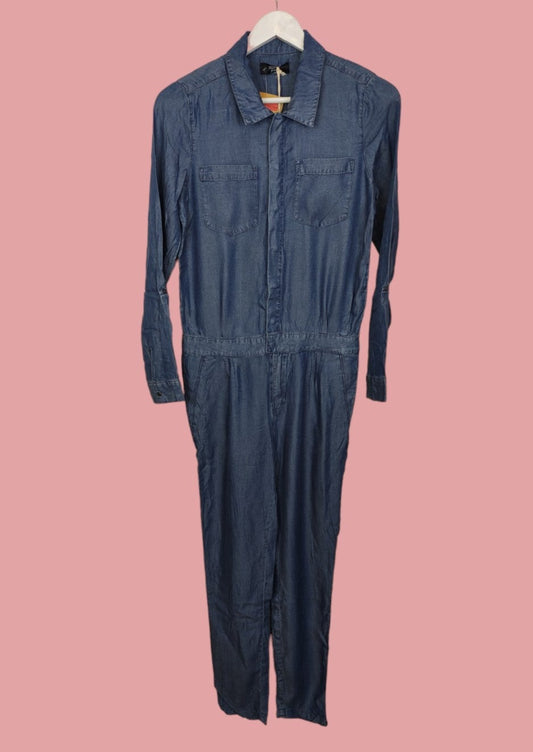 Stock, Γυναικεία - Τύπου Τζιν - Ολόσωμη φόρμα NUMPH Μπλε χρώμα (No 34-XS)