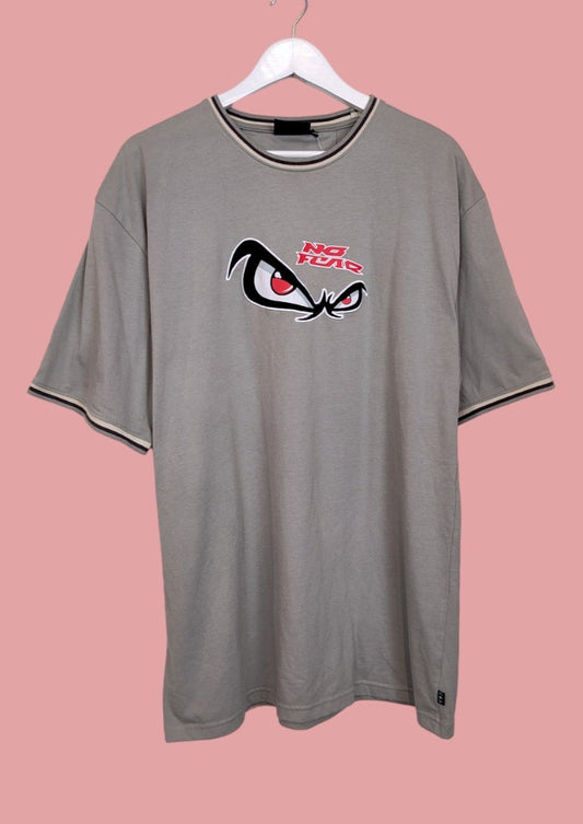 Ανδρική, Μπλούζα - T- Shirt NO FEAR σε Γκρι χρώμα (XL)