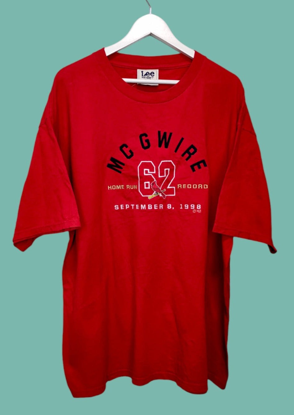 Ανδρική Μπλούζα - T- Shirt LEE σε Κόκκινο Χρώμα (2XL)