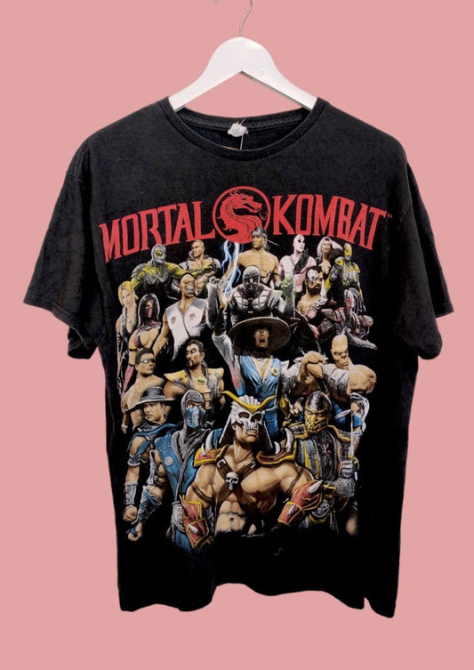 Ανδρική Μπλούζα - T- Shirt Mortal Kombat by DELTA σε Μαύρο χρώμα (M/L)