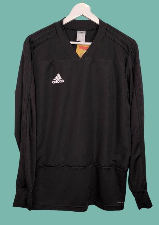 Αθλητική Ανδρική Μπλούζα ADIDAS σε Μαύρο χρώμα (Large)