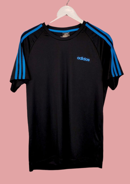 Αθλητική Ανδρική Μπλούζα - T-Shirt ADIDAS σε Μαύρο χρώμα (Medium)