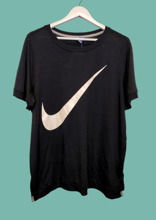 Top Branded, Γυναικεία Αθλητική Κοντομάνικη Μπλούζα - T-Shirt σε Μαύρο Χρώμα (Large)