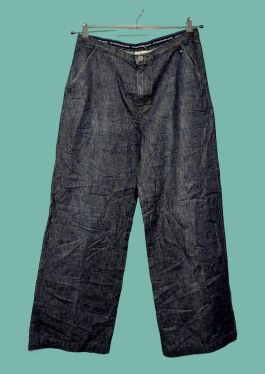 Γυναικείο Tζιν Παντελόνι CALVIN KLEIN σε Μπλε-Γκρι Χρώμα (Νο4-Medium)