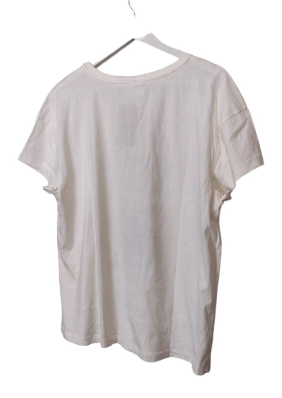 Vintage, Γυναικεία, Κοντομάνικη Μπλούζα T-Shirt KELLOGG'S σε Μπεζ χρώμα (Large