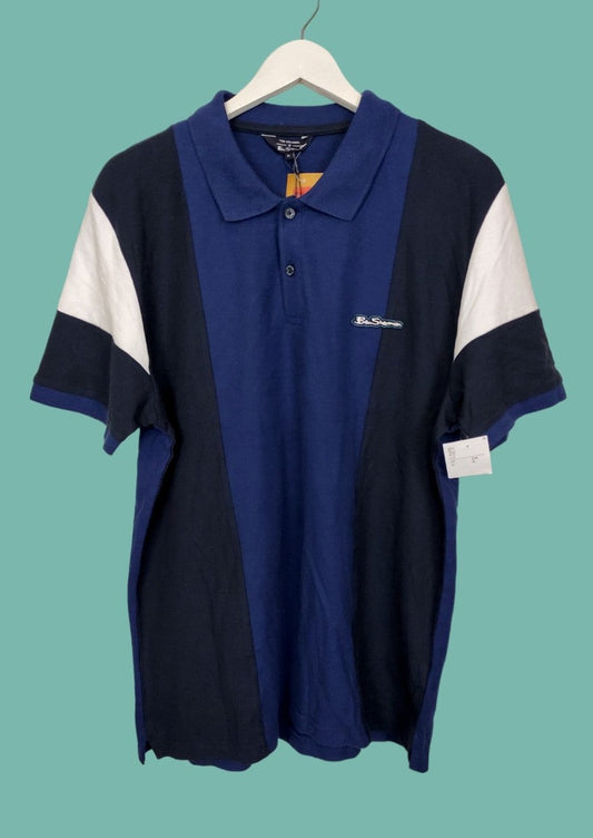 Stock, Ανδρική Μπλούζα - T-Shirt BEN SHERMAN σε Μπλε χρώματα (Large)