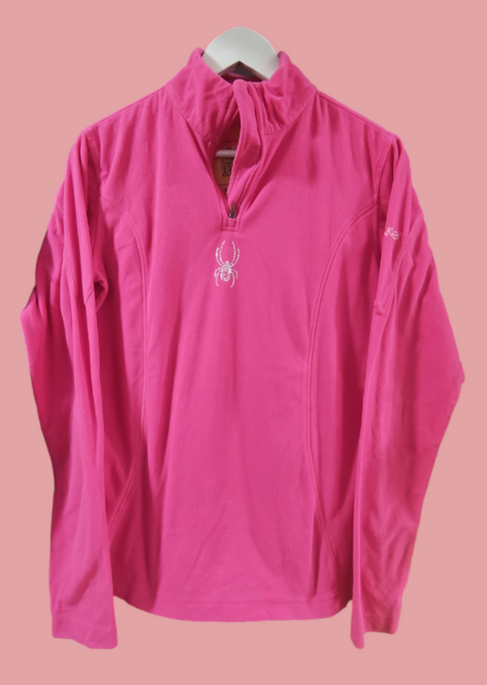 Γυναικεία Φλις Μπλούζα SPYDER σε Φούξια χρώμα (Medium)