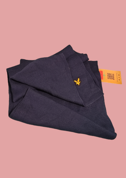 Γυναικείο, Πλεκτό Κασκόλ LYLE & SCOTT σε Σκούρο Μπλε χρώμα (One Size)