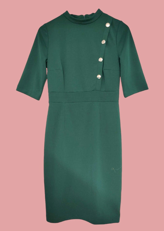 Midi, Ελαστικό Φόρεμα ORSAY σε Πράσινο Χρώμα (Medium)