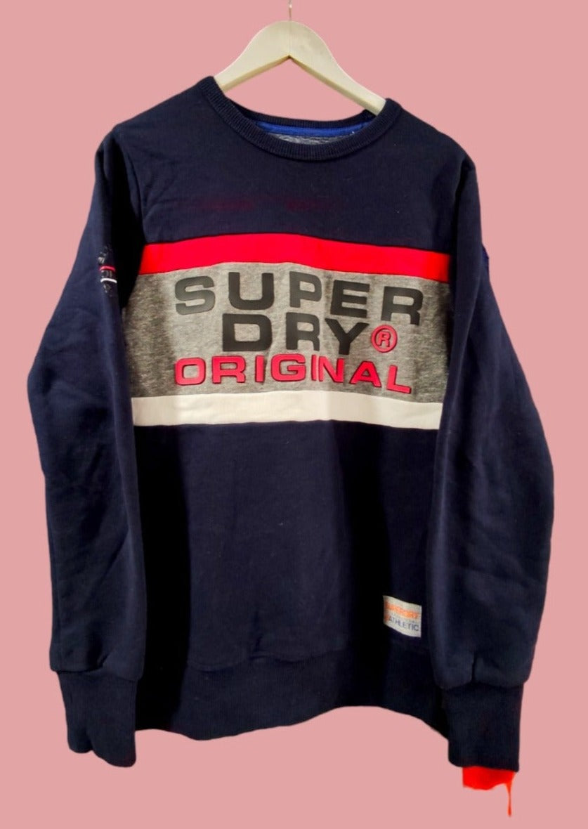 Ανδρική Φούτερ Μπλούζα SUPERDRY σε Μπλε Χρώμα (Medium)