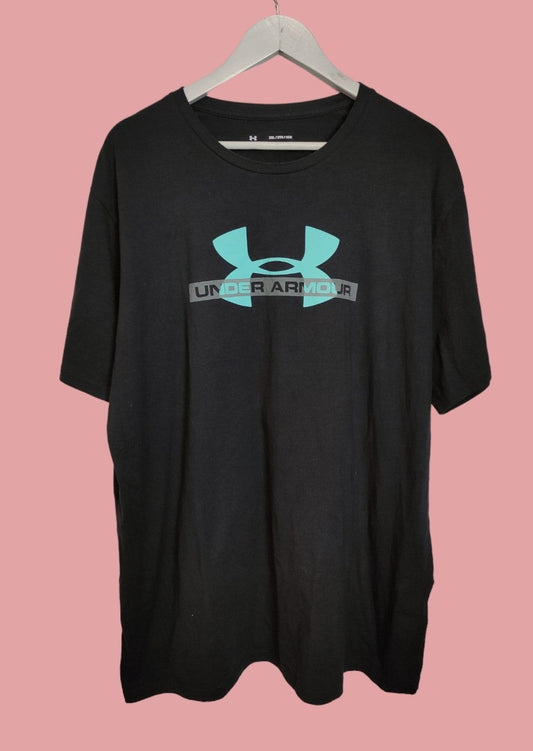 Αθλητική, Ανδρική Μπλούζα - T-Shirt UNDER ARMOUR σε Μαύρο χρώμα (2XL)