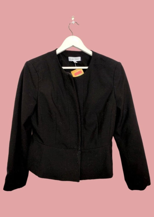 Premium Branded Γυναικείο Σακάκι σε Μαύρο χρώμα (Medium)