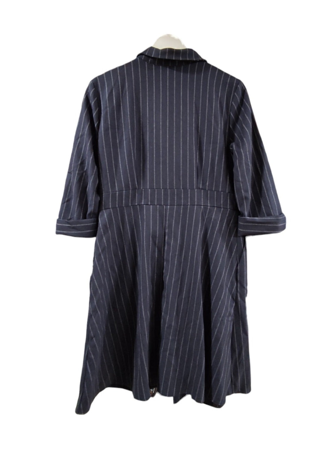 Ριγέ, Midi Φόρεμα ORSAY σε Σκούρο Μπλε χρώμα (Large)