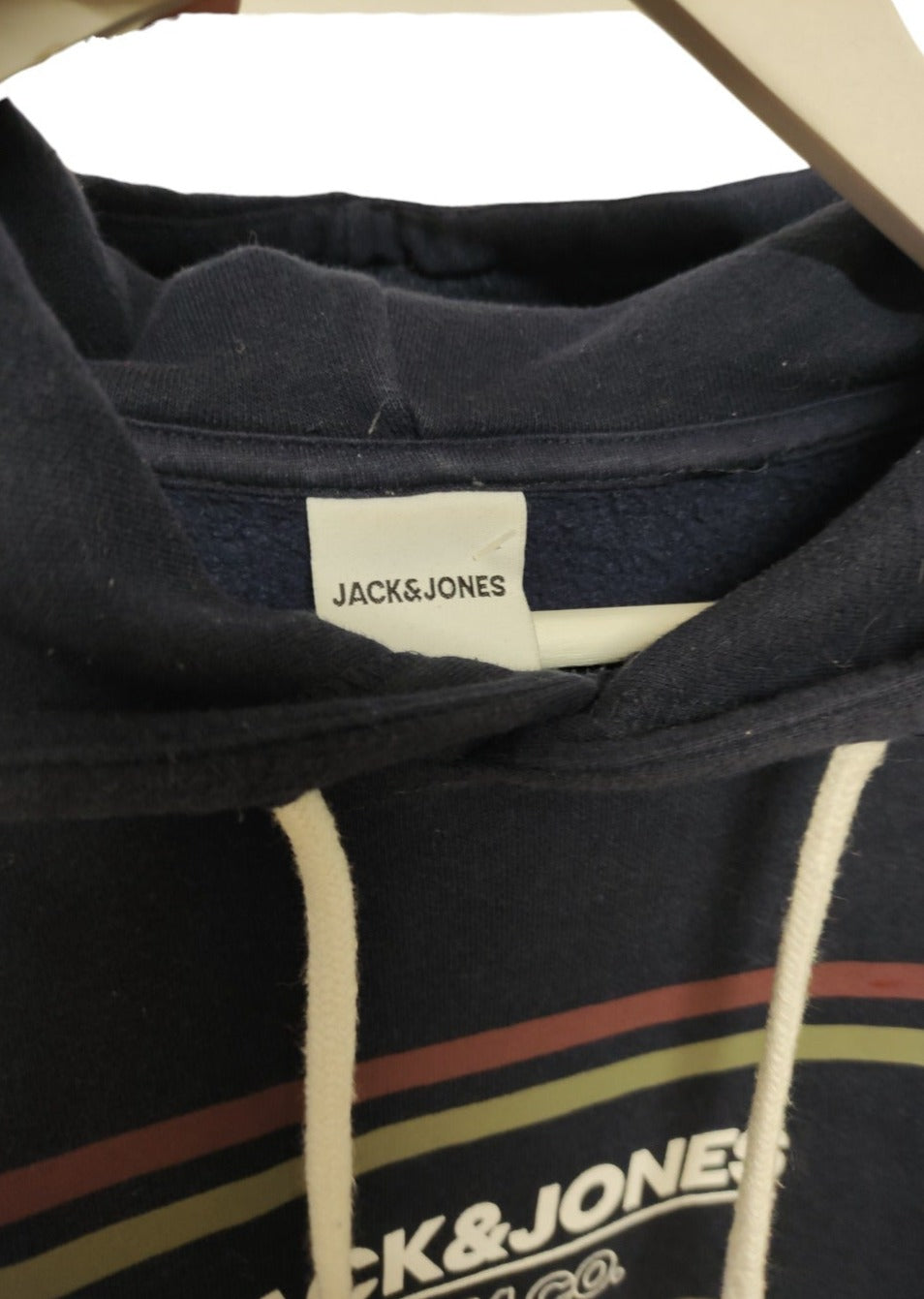 Ανδρική Φούτερ Μπλούζα JACK & JONES σε Σκούρο Μπλε Χρώμα (Large)