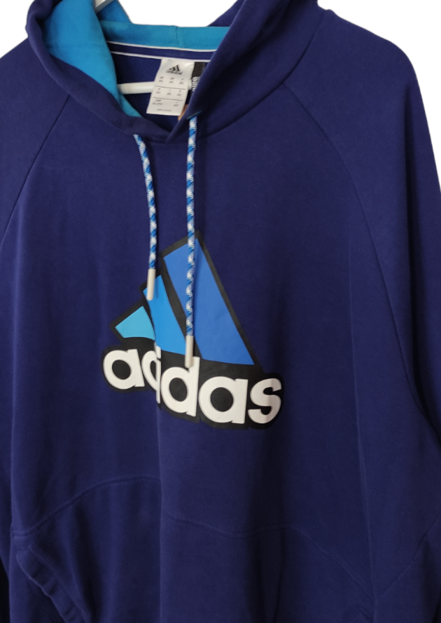 Ανδρική Φούτερ Μπλούζα ADIDAS σε Μπλε Χρώμα (XL/2XL)