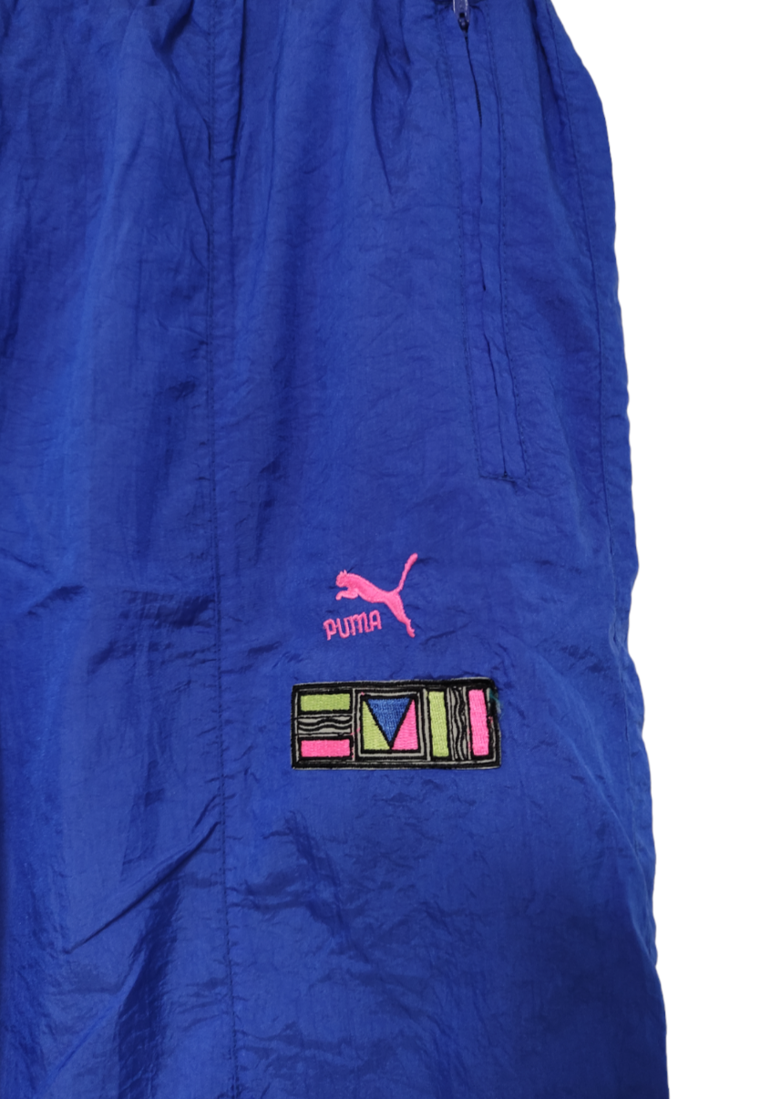 Vintage, Γυναικεία Αθλητική Φόρμα PUMA σε Μπλε Ηλεκτρίκ χρώμα (L/XL)