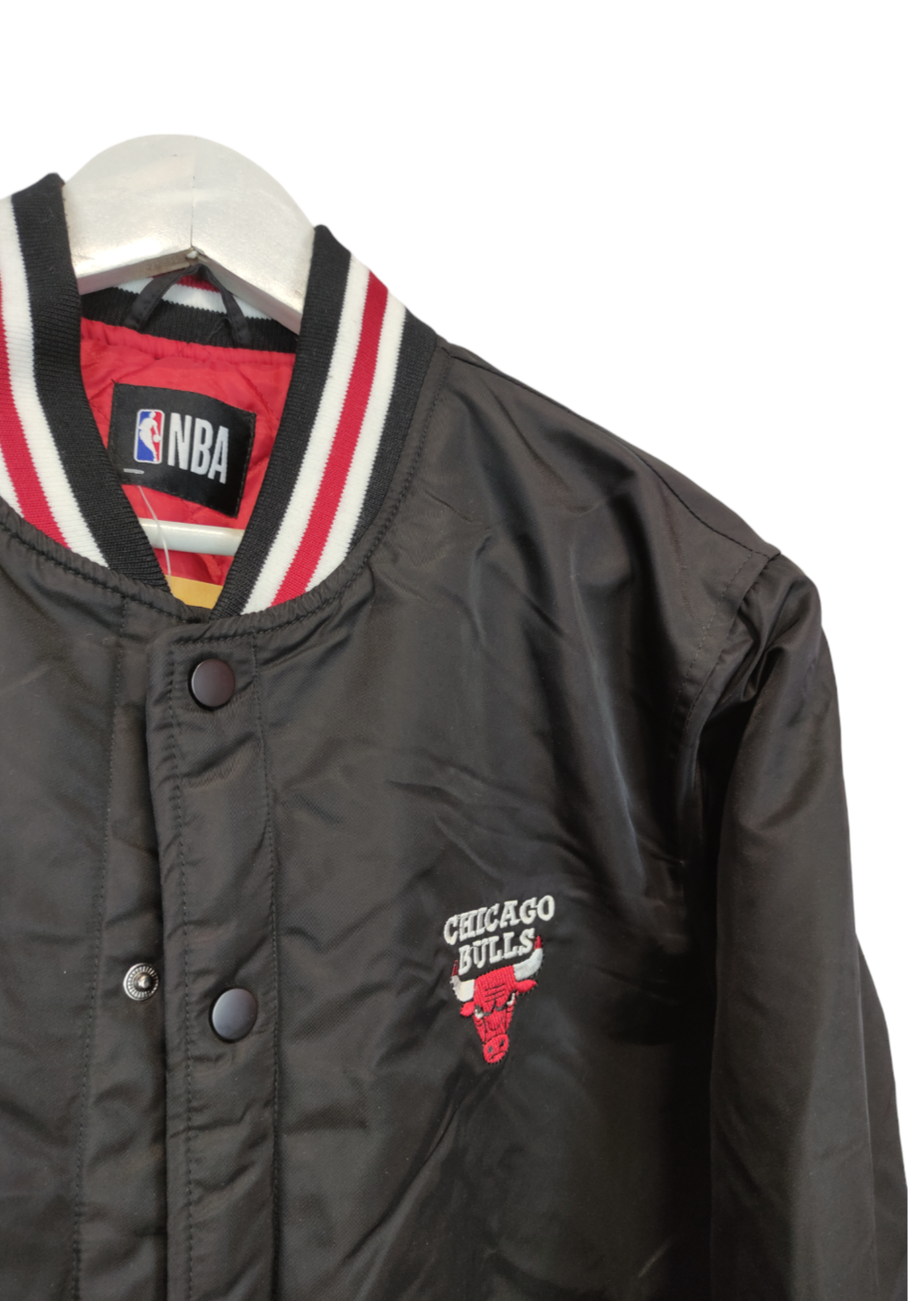 Σπορ Γυναικείο Μπουφάν/Sport Bomber Jacket - NBA CHICAGO BULLS σε Μαύρο χρώμα (Small)