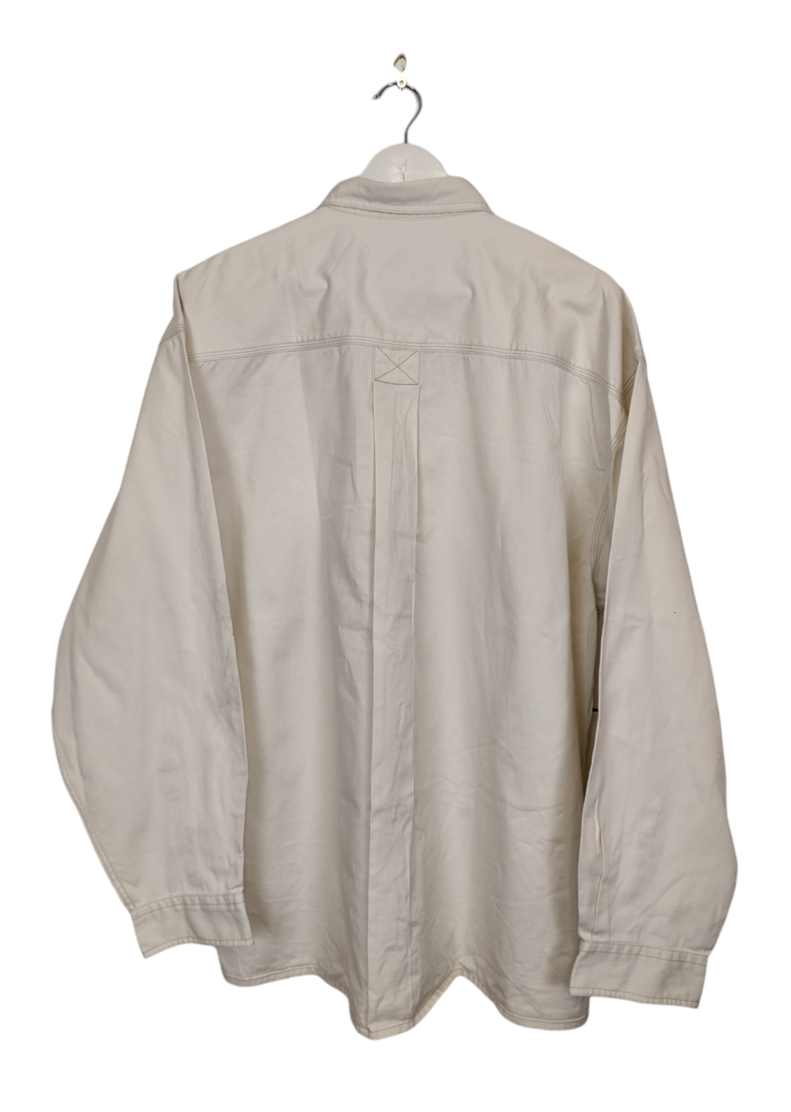 Vintage Ανδρικό Πουκάμισο LIMIT σε Σπασμένο Λευκό Χρώμα (XL)