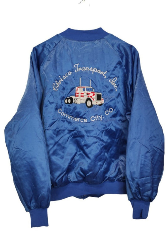 Vintage, Γυναικείο, USA Sports Bomber WEST ARK σε Μπλε Χρώμα (Large)