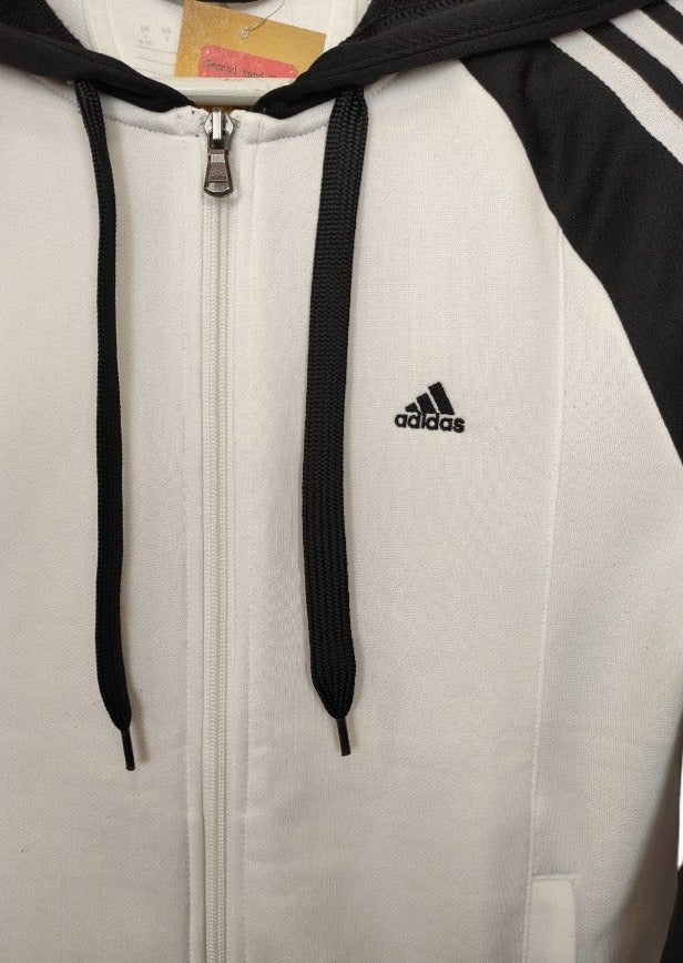 Γυναικεία, Αθλητική Ζακέτα ADIDAS σε Λευκό χρώμα (Small)