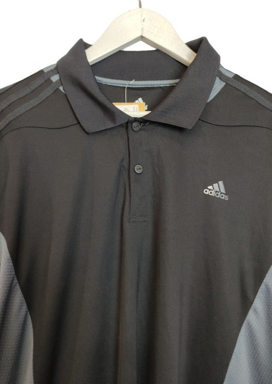 Αθλητική, Ανδρική Μπλούζα - T-Shirt ADIDAS σε Μαύρο-Γκρι χρώμα (2XL)