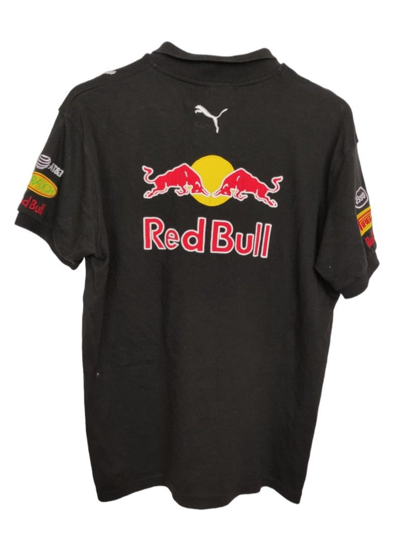 Ανδρική Casual Μπλούζα - T-Shirt Red Bull σε Μαύρο Χρώμα (XL)