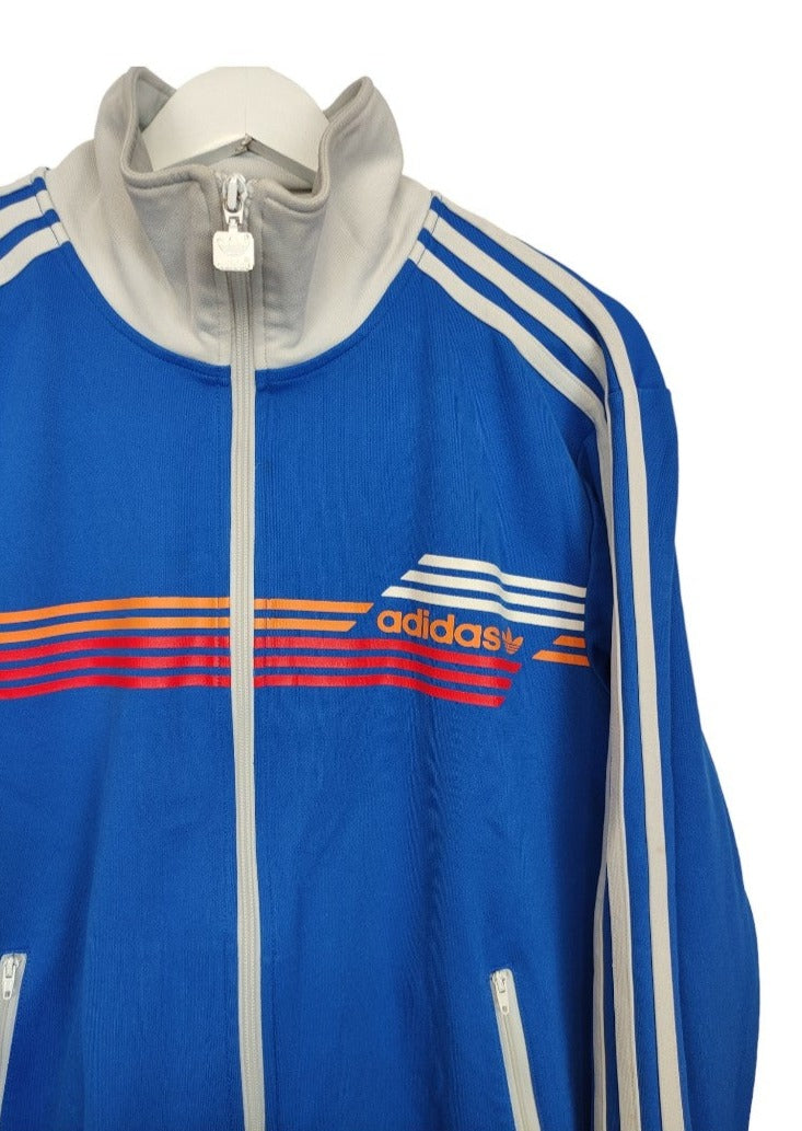 Αθλητική, Ανδρική Ζακέτα ADIDAS σε Μπλε χρώμα (Medium)