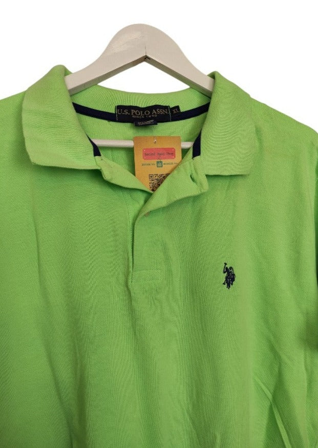 Ανδρική Μπλούζα - T-Shirt Polo RALPH LAUREN σε Λαχανί Χρώμα (XL)