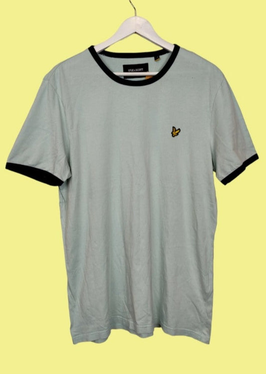 Ανδρική Μπλούζα - T-Shirt LYLE & SCOTT σε Βεραμάν Χρώμα (Medium - Large)